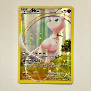 Mew XY 110 2016 Full Art Holo Ultra Rare Pokémon Trading Card